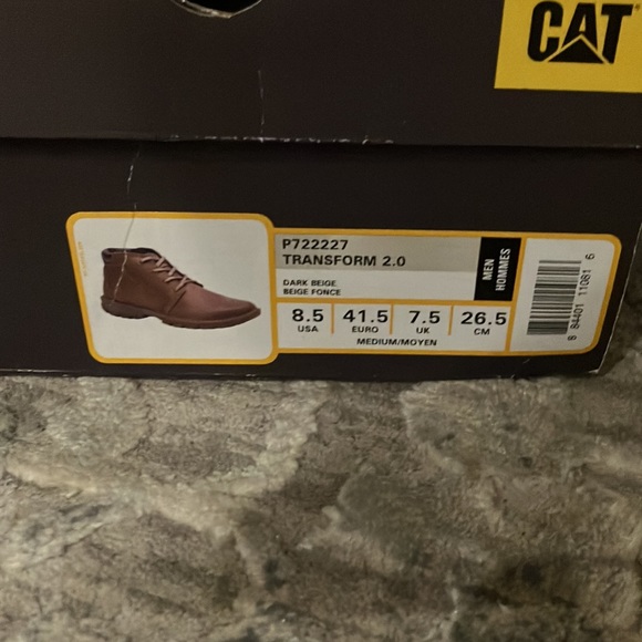 Cat caterpillar transform 2.0 boot size sz 8.5 - Picture 5 of 5